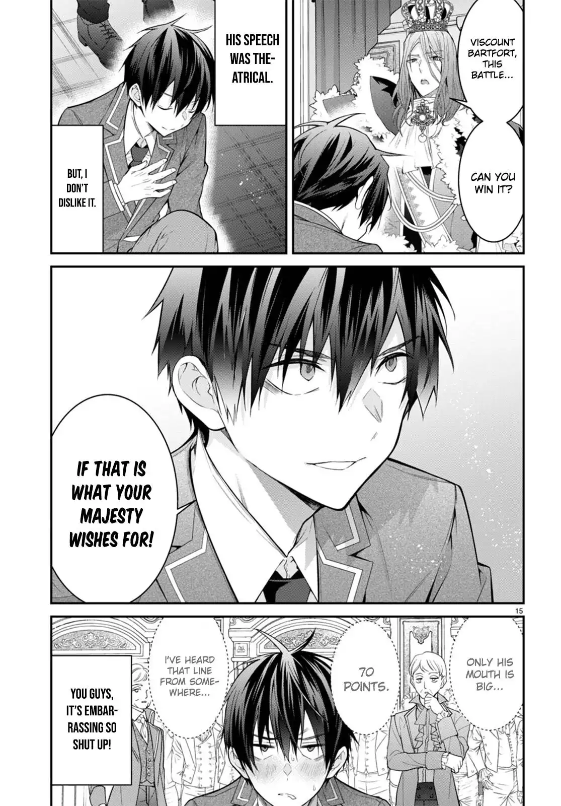 Otome Game Sekai wa Mob ni Kibishii Sekai Desu Chapter 53 17